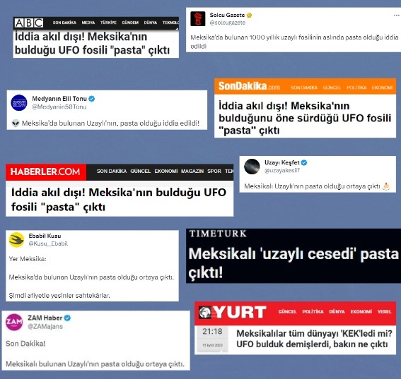 meksika'daki uzaylı fosilinin pasta olduğu yalanına inanılması meksika'daki uzaylı fosilinin pasta olduğu yalanına inanılması